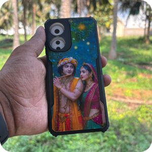 Krishnar and Radhai premium acrylic case